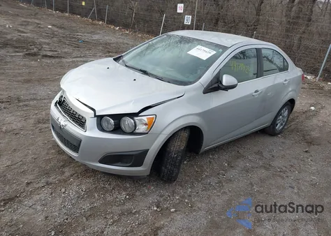 2012 Chevrolet Sonic 2Lt z USA, uszkodzony, nr VIN 1G1JC5SH2C4120593
